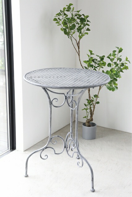 楽天市場】村田屋産業/ハーフラウンドテーブルホワイト/6117【07