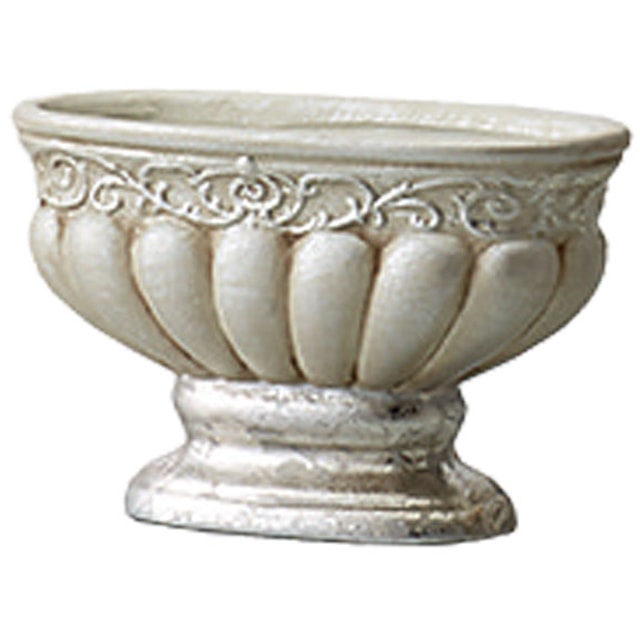 楽天市場 花瓶 おしゃれ アンティーク トラディショナルベース ビクトリアンオーバル アンティークシルバー 巾12 奥行5 5 高さ7 5cm アンティーク雑貨 Cheerful