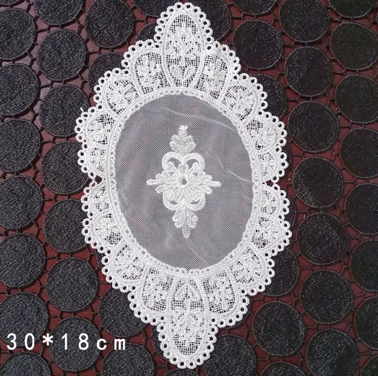 楽天市場】【送料無料】ドイリー レース コースター 敷物 刺繍