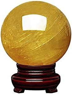 楽天市場】水晶玉 黄水晶 天然 シトリン 丸玉 縁起物 風水グッズ 黄