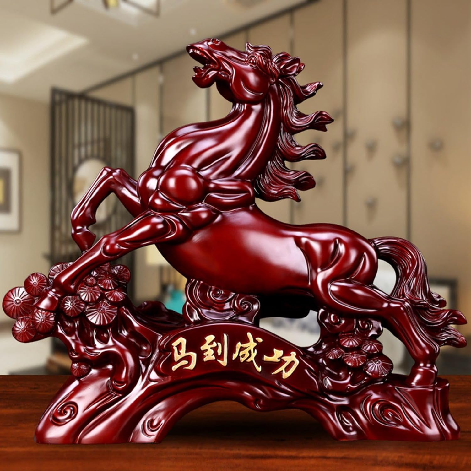 楽天市場】馬の置物 風水グッズ 置物 樹脂 干支 商売繁盛 成功祈願