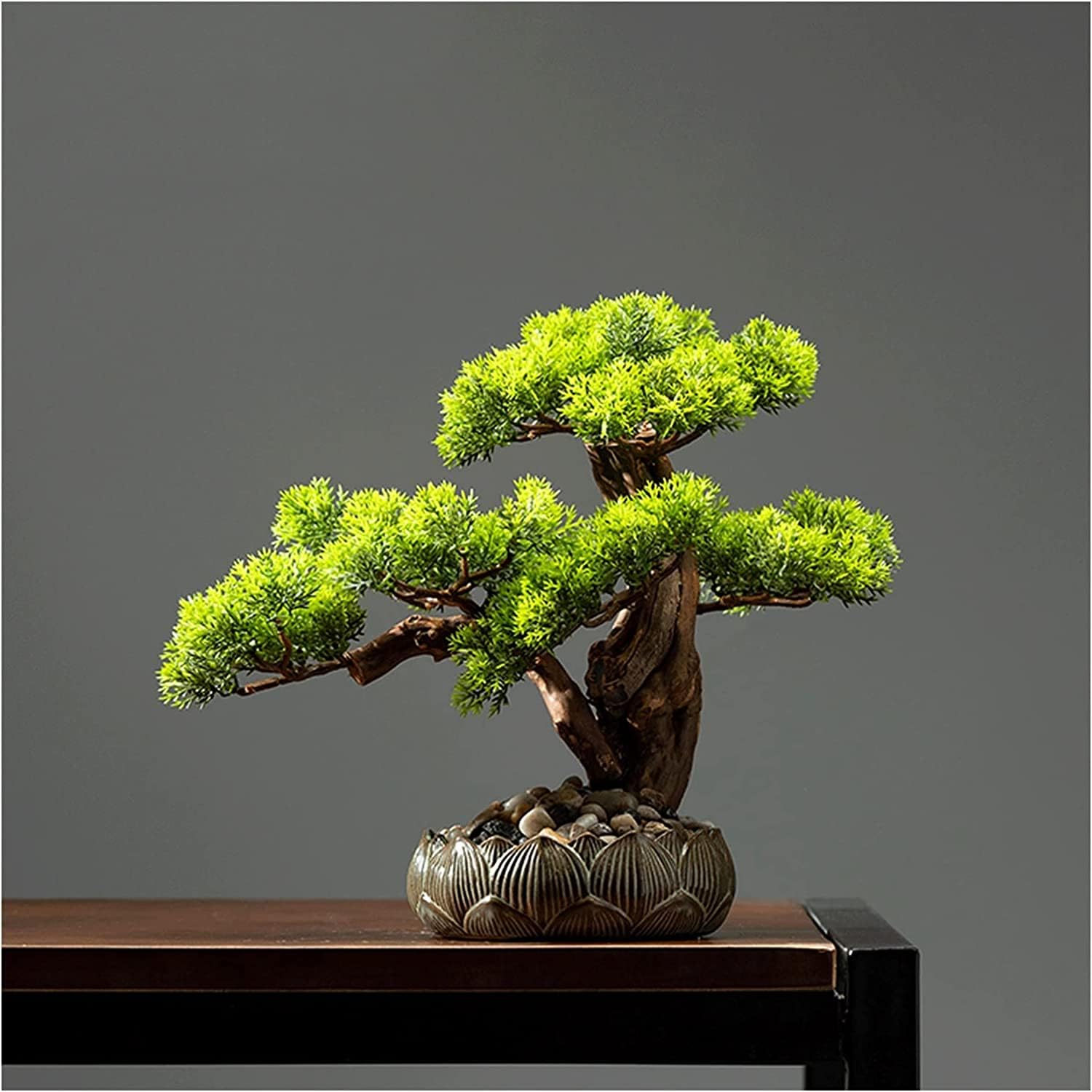 人工盆栽 フェイク植物 装飾 人工鉢 盆栽 造花 松の木 シミュレーションツリー 大型 人工ツリー 盆栽装飾品 鉢植え 人工樹木 人工観葉樹 リビングルーム オフィス デスクトップ 装飾 人工観葉植物 プレゼント ギフト 贈り物 送料無料|チアフル店