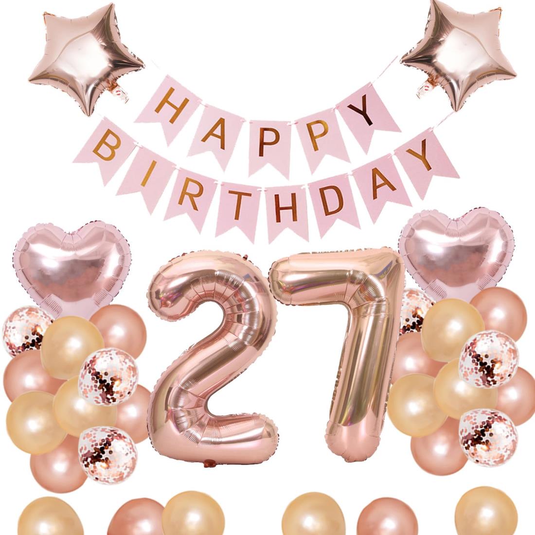 楽天市場】44歳 誕生日 バルーン 風船 飾り付け セット 数字バルーン