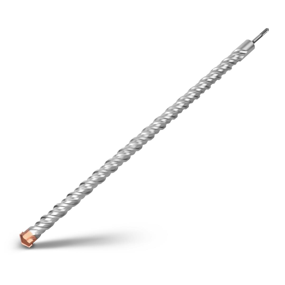 ムオズロップコンクリート用ドリルビット(SDS プラスシャンク)ハード合金ドリルヘッド，全長160-800mm (30x800mm)