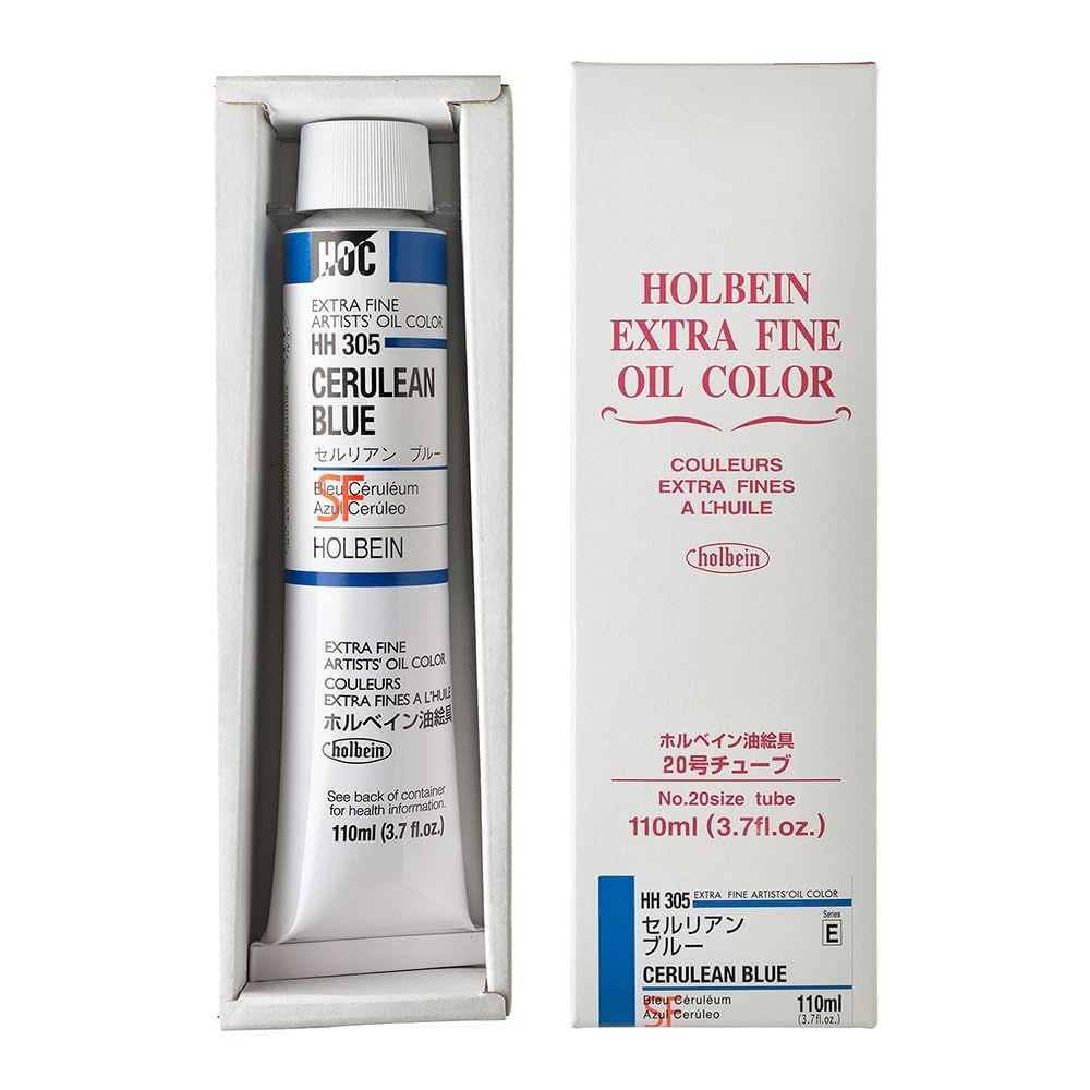 ホルベイン 油絵具 HH305 110ml セルリアンブルー 10305
