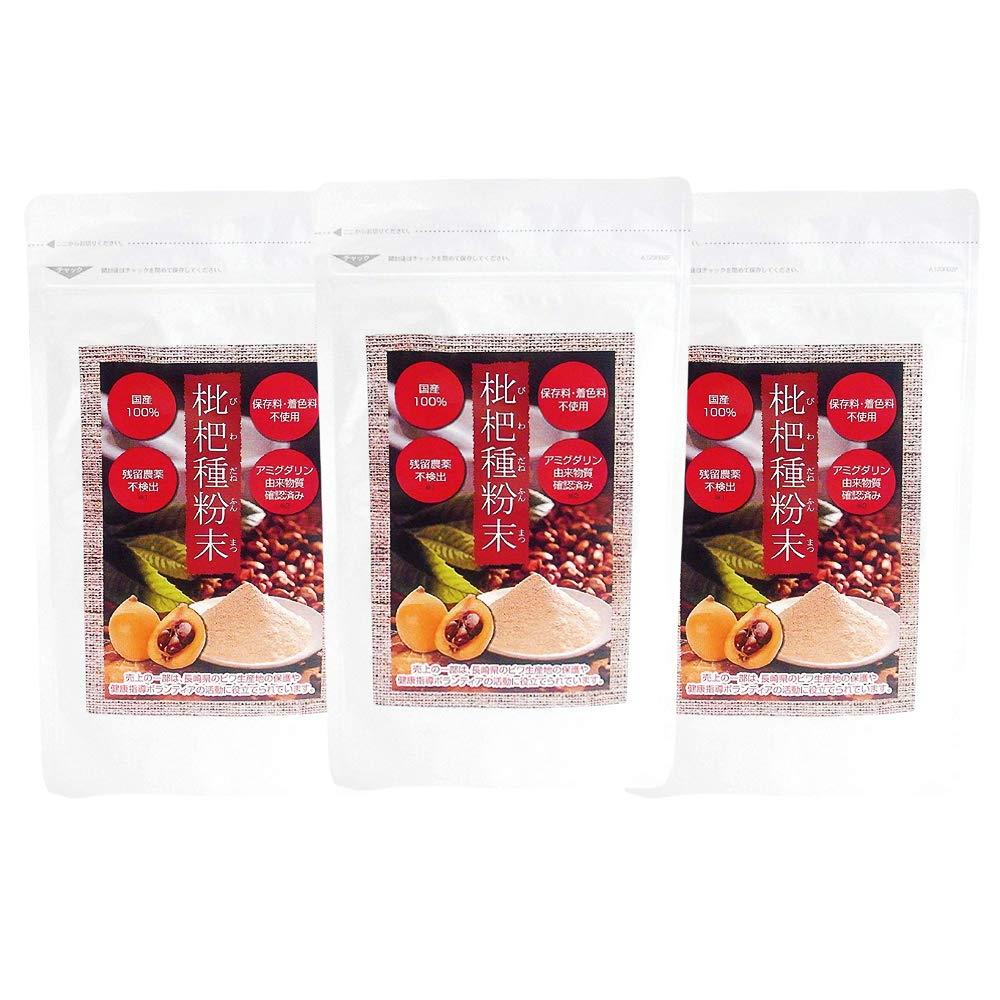 エス・エフ・シー 枇杷種粉末 100g×3個セット