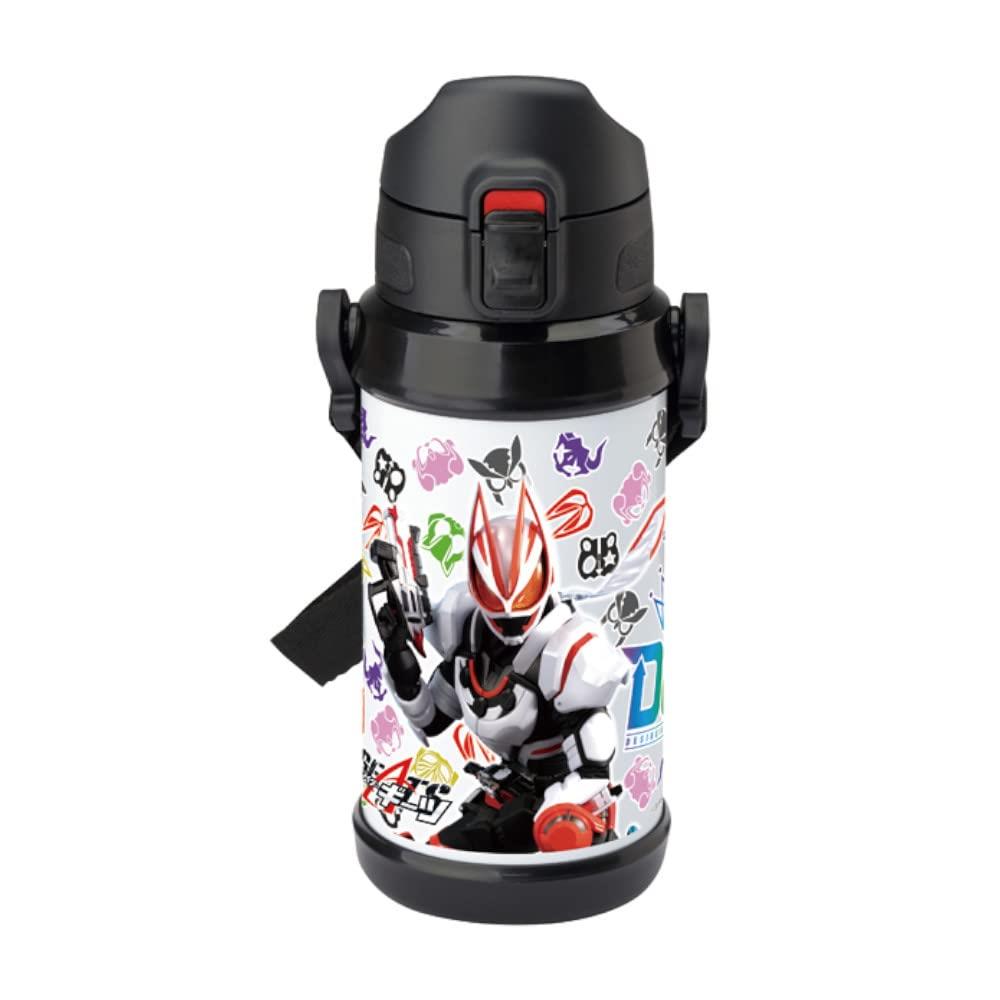 小森樹脂(Komorijushi) 仮面ライダーギーツ ダイレクトステンレスボトル 600ml Φ8.5×H21cm画像