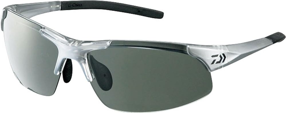 ダイワ(DAIWA) 御釣り 偏光 黒眼鏡 色変わり調光偏光水呑み DN-4022H 薄墨色(しろがね色) 886130