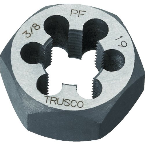 TRUSCO(トラスコ) 六角サラエナットダイス PF3/8-19 TD6-3/8PF19