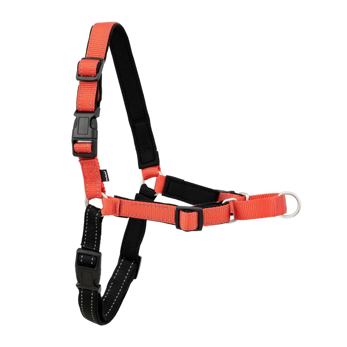 PetSafe（ペットセーフ） デラックス イージーウォークハーネス 犬用 引っ張り防止 散歩 トレーニング用ハーネス 【Mサイズ／ローズレッド×ブラック】