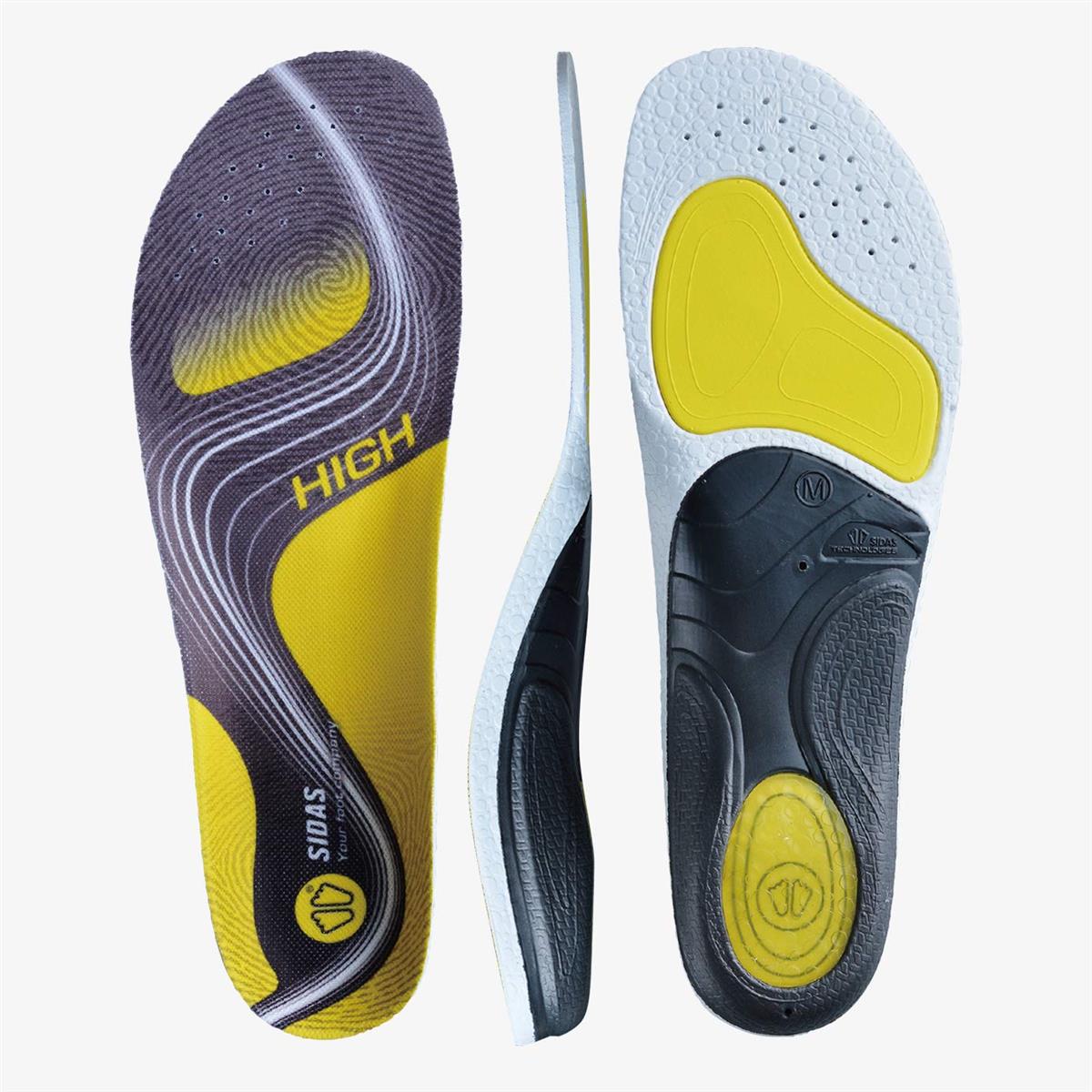 【SIDAS】シダス 3feet 積極的 HIGH JP M(25.0珊-26.5珊) 311898103 インソール 中敷き アーチ形受け支える 駈けっくら マラソン ぼうぜん自失吸いいれる 推しすすめる力