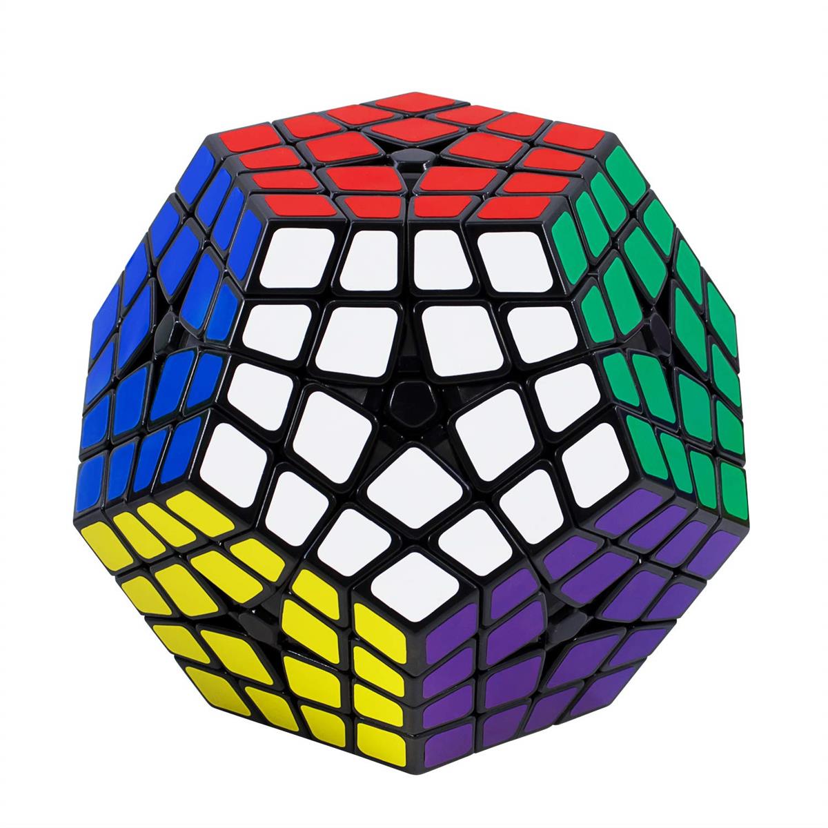 メガミンクス 4x4x4 マジックキューブ かわいい 魔方 競技用 立体パズル 知恵おもちゃ (Megaminx 4x4x4)
