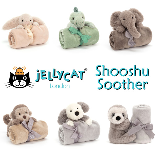 楽天市場 ジェリーキャット Shooshu Soother スーザー ブランケット付き ぬいぐるみ ファーストトイ ギフト Jellycat プレゼント 新生児 ベビー 赤ちゃん 動物 アニマル うさぎ 猿 恐竜 ベビー キッズ Cheermomチアマム