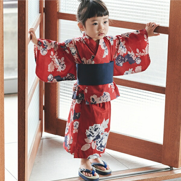10周年記念イベントが マールマール Marlmarl 浴衣 Yukata 80cm ゆかた お祭り 夏祭り セパレート 夏服 ロンパース ベビー服 赤ちゃん 男の子 女の子 洋服 新生児 出産祝い ギフト プレゼント 赤 ピンク グレー 薔薇 月 花火大会 花火 モダン コットン 綿 1歳