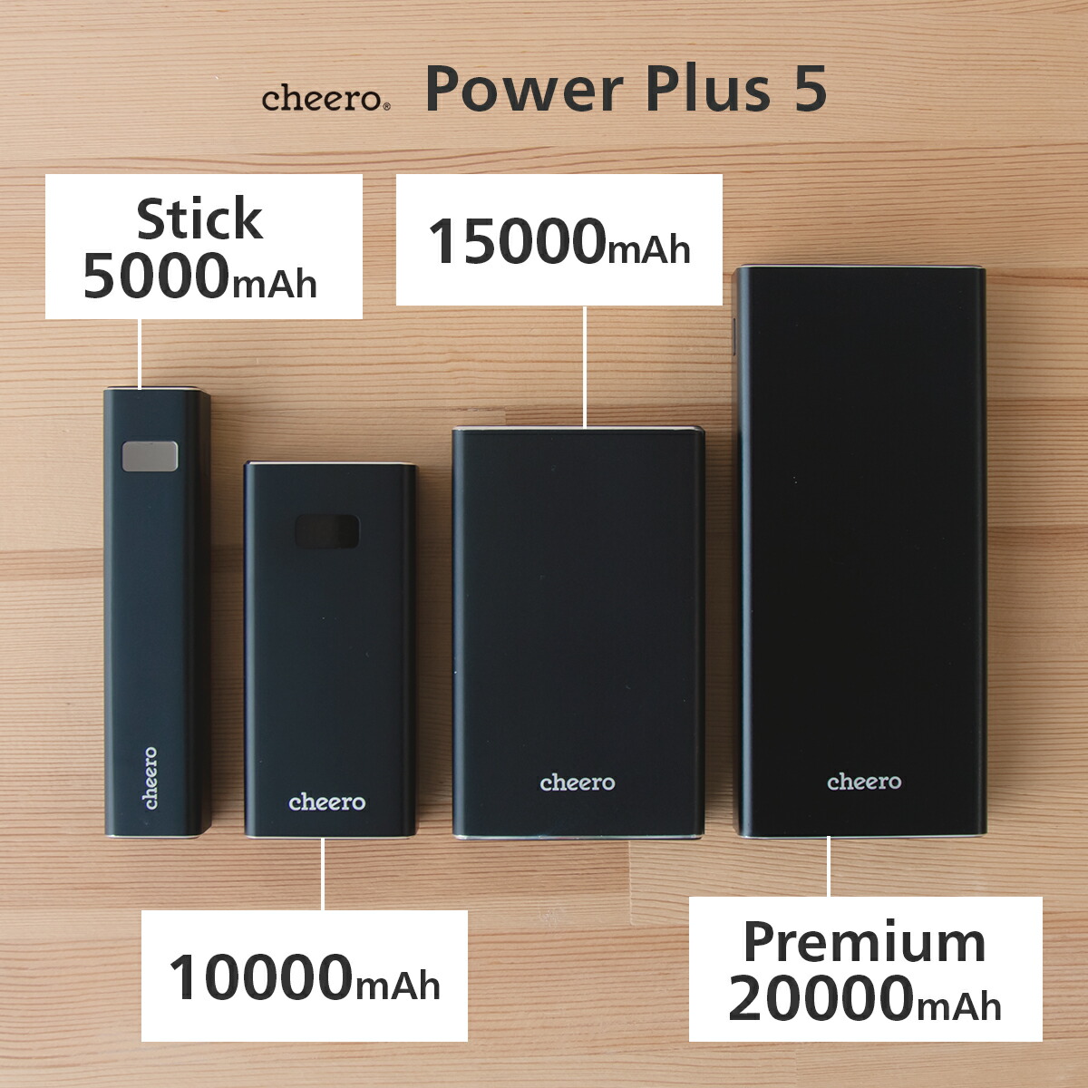 楽天市場 大容量 チーロ モバイルバッテリー 急速充電 パワーデリバリー Cheero Power Plus 5 Premium 000mah Pd60w 3ポート出力 Usb C Usb A 各種 Iphone Ipad Android 対応 Pseマーク付 Cheero Mart 楽天市場店