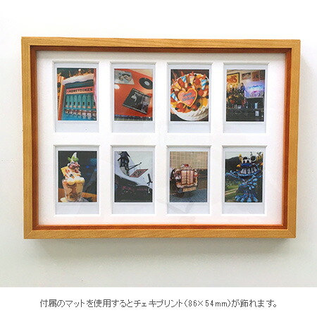 楽天市場 富士フィルム チェキ用フォトフレーム ピノフレーム ナチュラルa4 チェキカメラ専門店 チェキクラブ