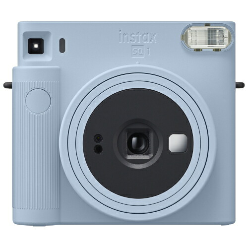 富士フィルム チェキスクエアカメラ instax SQUARE SQ1 グレイシャーブルー