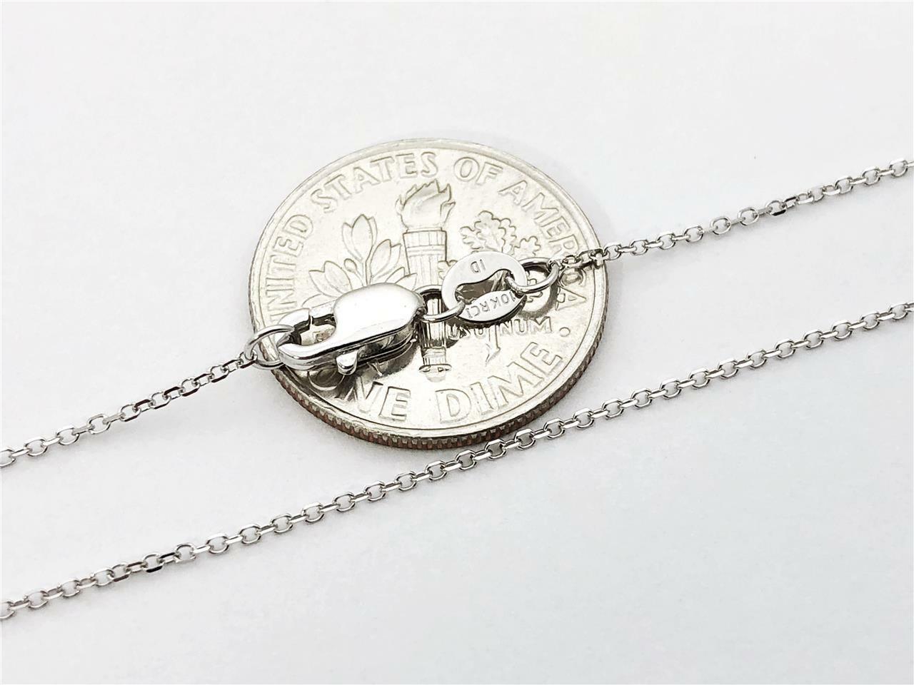 【送料無料】 10k 51cm ソリッド ホワイト ゴールド ケーブル リンク ネックレス チェーン 0.8mm 10K ゴールド ダイヤモンド ジュエリー JOERODEO 【JACOB＆CO ジェイコブ アンド コー/Aqua Master アクアマスター/Joe Rodeo ジョーロデオ正規品販売店】｜チェルシー 店