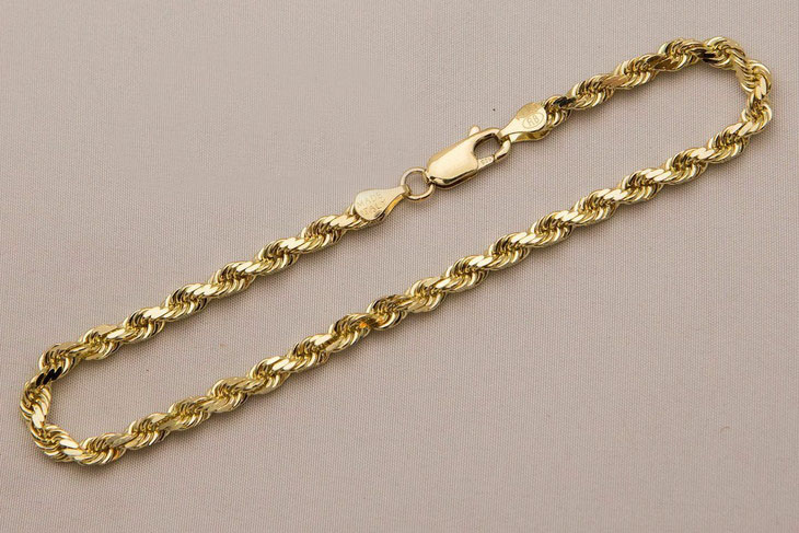 【貨物輸送無料】 14k 黄色ゴールド 荷縄チェーン店 首飾り 4粍 41糎 46糎 51糎 56糎 61糎 67糎 72糎 77糎 92糎 JOERODEO 【JACOB＆CO ジェイコブ アンド コー/Joe Rodeo ジョーロデオ/Techno by JPM テクノバイジェイピーエム置き目品売りわたす店】
