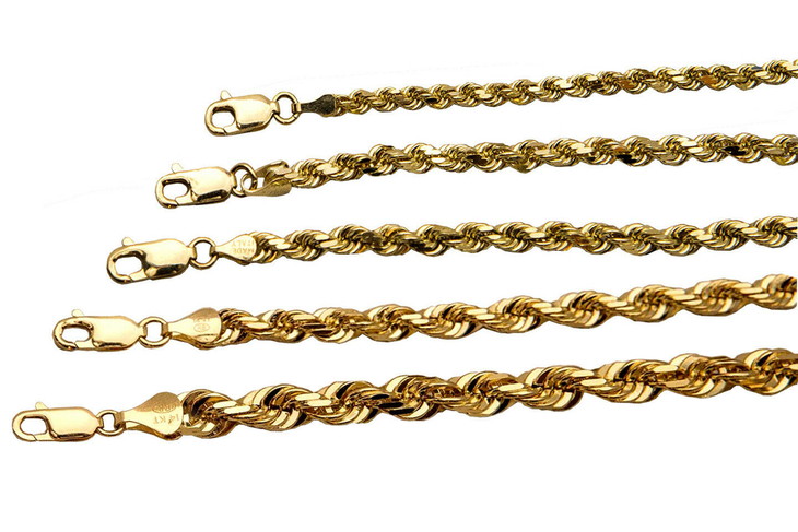 【貨物輸送無料】 14k ゴールド 荷縄チェーン店 首飾り 3粍-7粍 46糎 51糎 56糎 61糎 67糎 72糎 JOERODEO 【JACOB＆CO ジェイコブ アンド コー/Joe Rodeo ジョーロデオ/Techno by JPM テクノバイジェイピーエム置き目品売りわたす店】