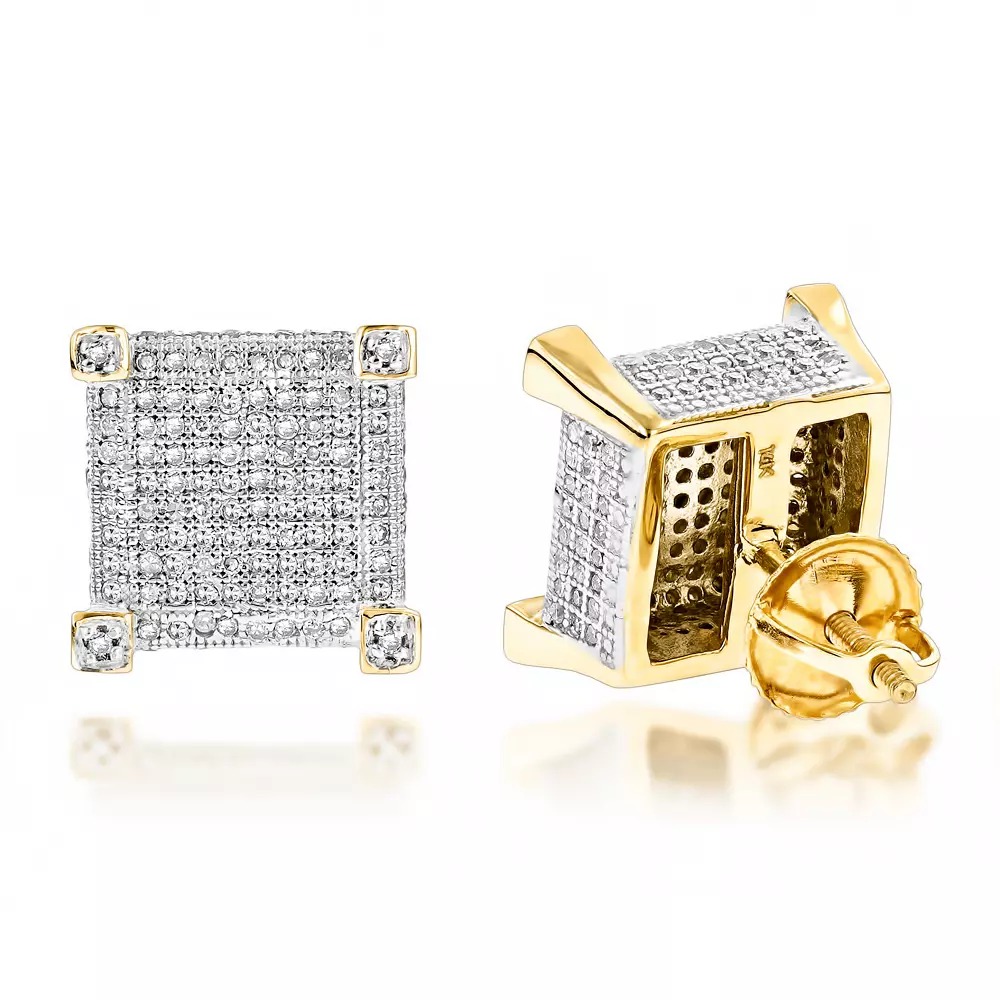 【送料無料】14K 14金 イエローゴールド リアル ダイヤモンド スタッド ピアス 0.85 シングル JOERODEO 【JACOB＆CO ジェイコブ アンド コー/Aqua Master アクアマスター/Joe Rodeo ジョーロデオ 正規品販売店】