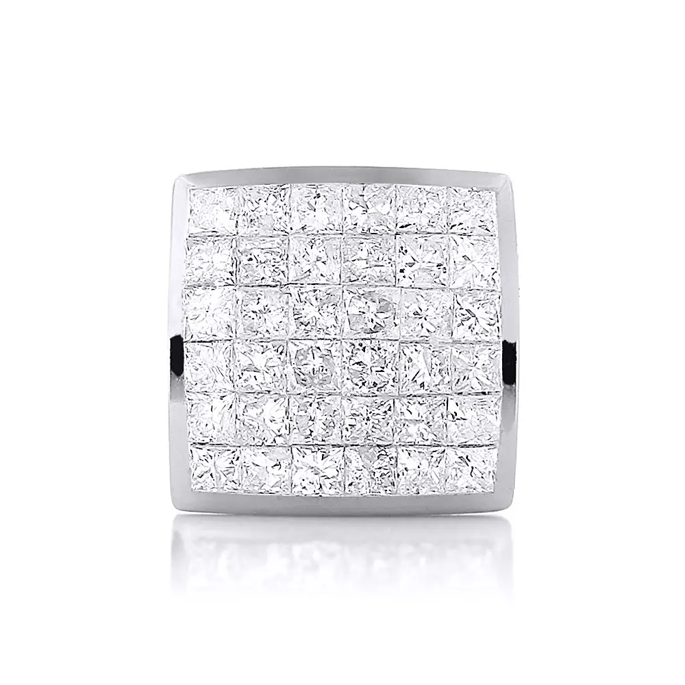 【送料無料】14K 14金 ローズゴールド メンズ シングル プリンセス カット ダイヤモンド スタッド イヤリング 1 JOERODEO 【JACOB＆CO ジェイコブ アンド コー/Aqua Master アクアマスター/Joe Rodeo ジョーロデオ 正規品販売店】