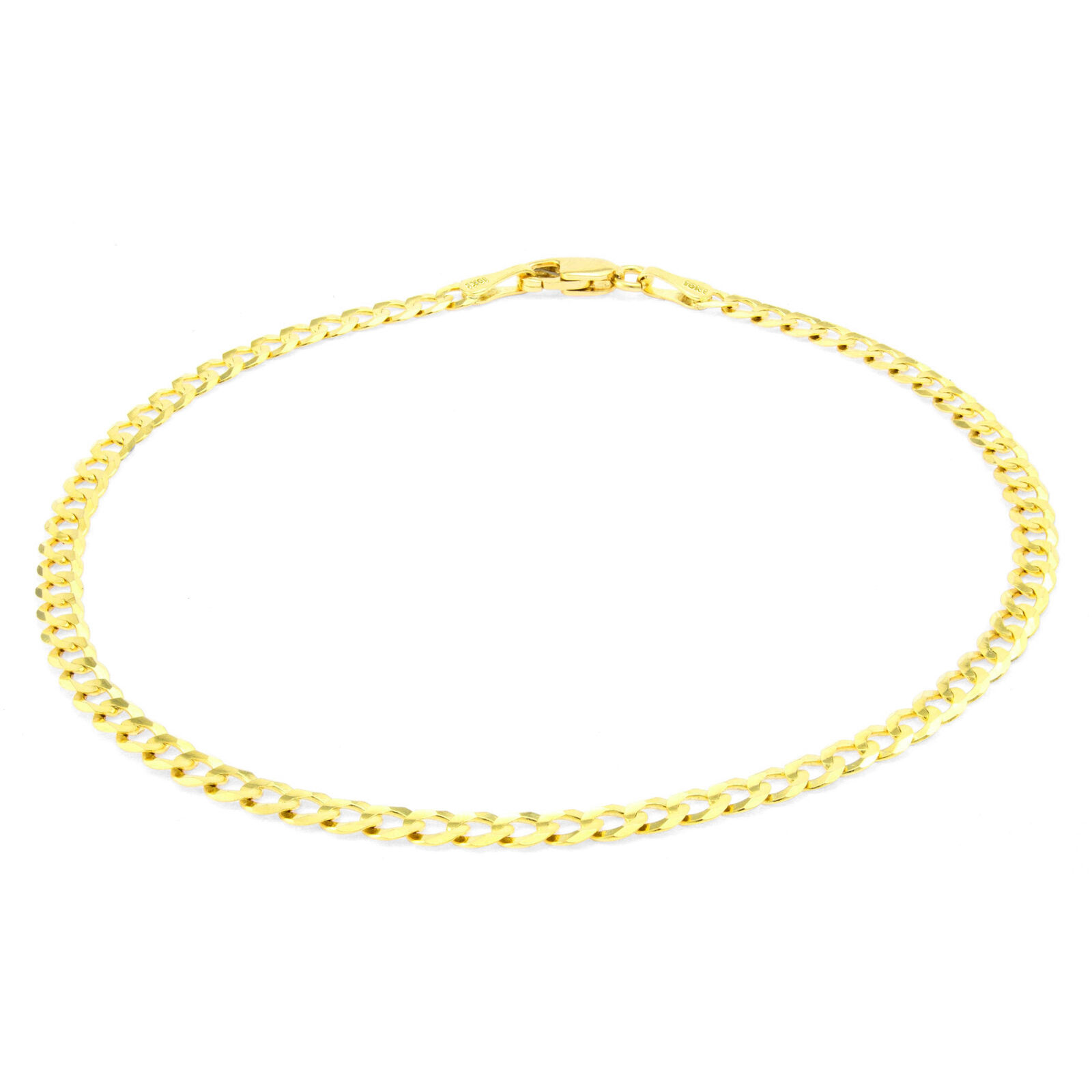 【送料無料】10K イエローゴールド キューバンチェーン 約2.5mm 約18cm ネックレス ブレスレット JOERODEO 【JACOB＆CO ジェイコブ アンド コー/Aqua Master アクアマスター/Joe Rodeo ジョーロデオ/Techno by JPM テクノバイジェイピーエム 正規品販売店】