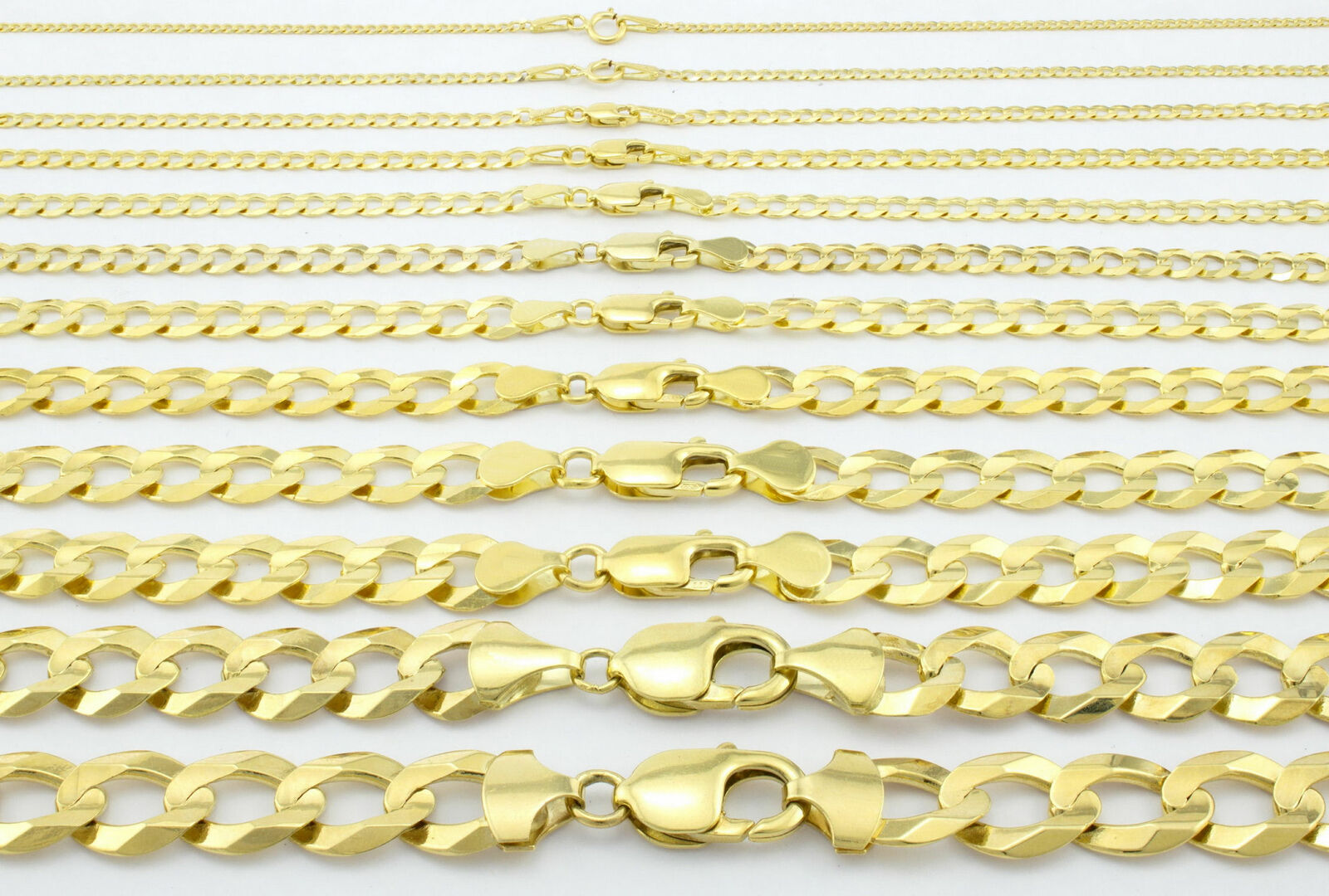 ☆正規品新品未使用品 10K イエローゴールド マリーナチェーン 約5mm 約21cm ネックレス ブレスレット JOERODEO