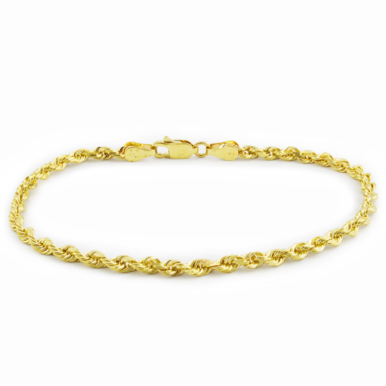 【送料無料】14K イエローゴールド ロープチェーン 約2mm 約19cm ネックレス ブレスレット JOERODEO 【JACOB＆CO ジェイコブ アンド コー/Aqua Master アクアマスター/Joe Rodeo ジョーロデオ/Techno by JPM テクノバイジェイピーエム 正規品販売店】