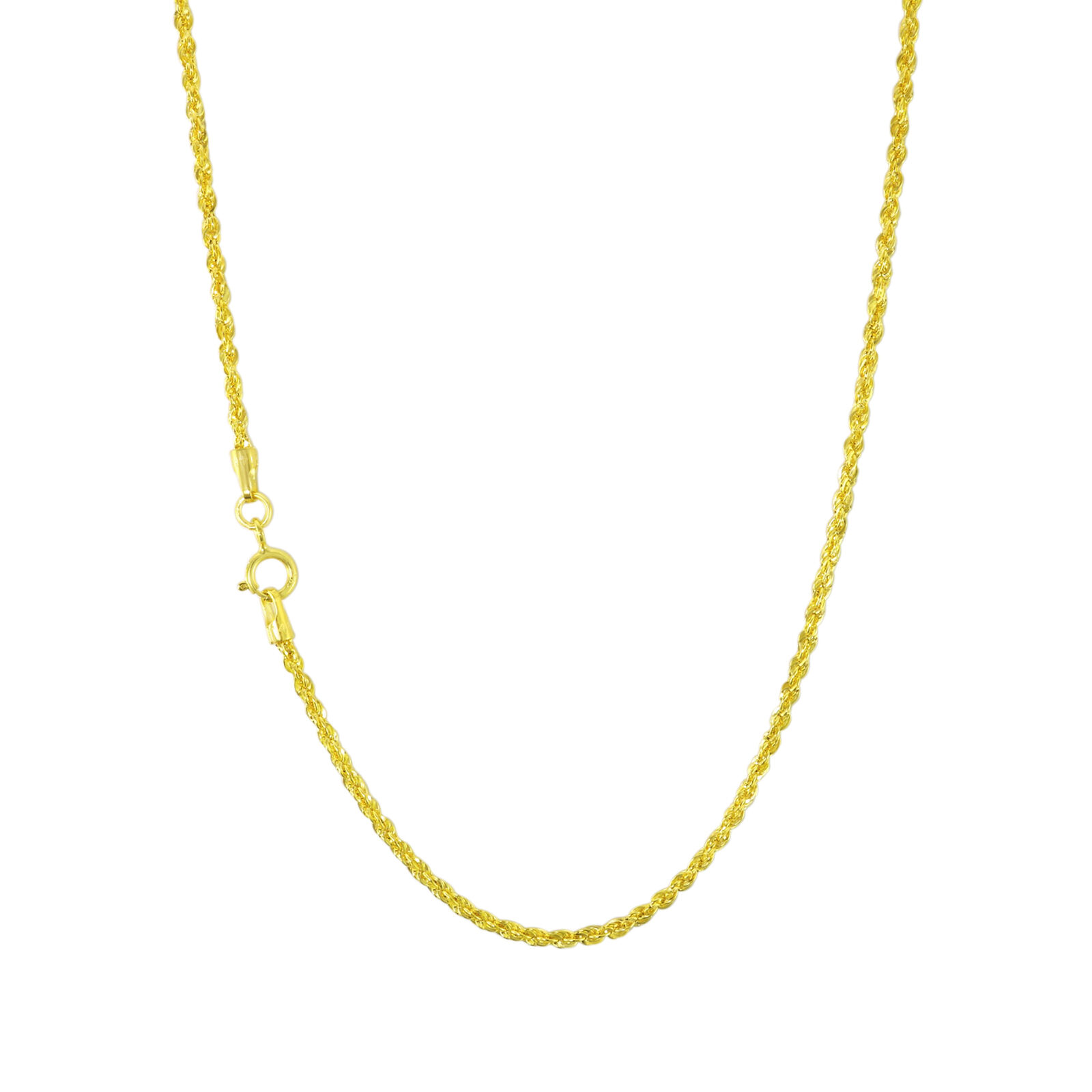 【送料無料】14K イエローゴールド ロープチェーン 約1.8mm 約61cm ネックレス ブレスレット JOERODEO 【JACOB＆CO ジェイコブ アンド コー/Aqua Master アクアマスター/Joe Rodeo ジョーロデオ/Techno by JPM テクノバイジェイピーエム 正規品販売店】