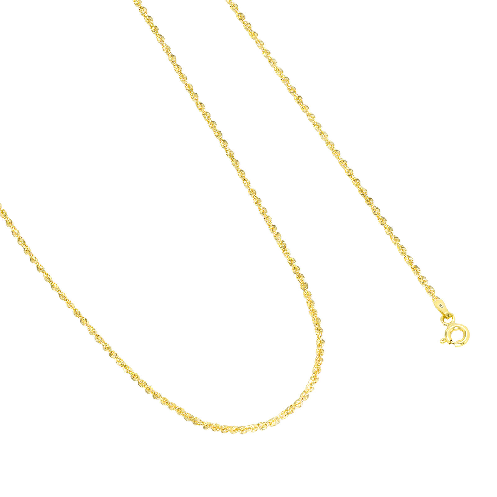 【送料無料】14K イエローゴールド ロープチェーン 約2mm 約71cm ネックレス ブレスレット JOERODEO 【JACOB＆CO ジェイコブ アンド コー/Aqua Master アクアマスター/Joe Rodeo ジョーロデオ/Techno by JPM テクノバイジェイピーエム 正規品販売店】