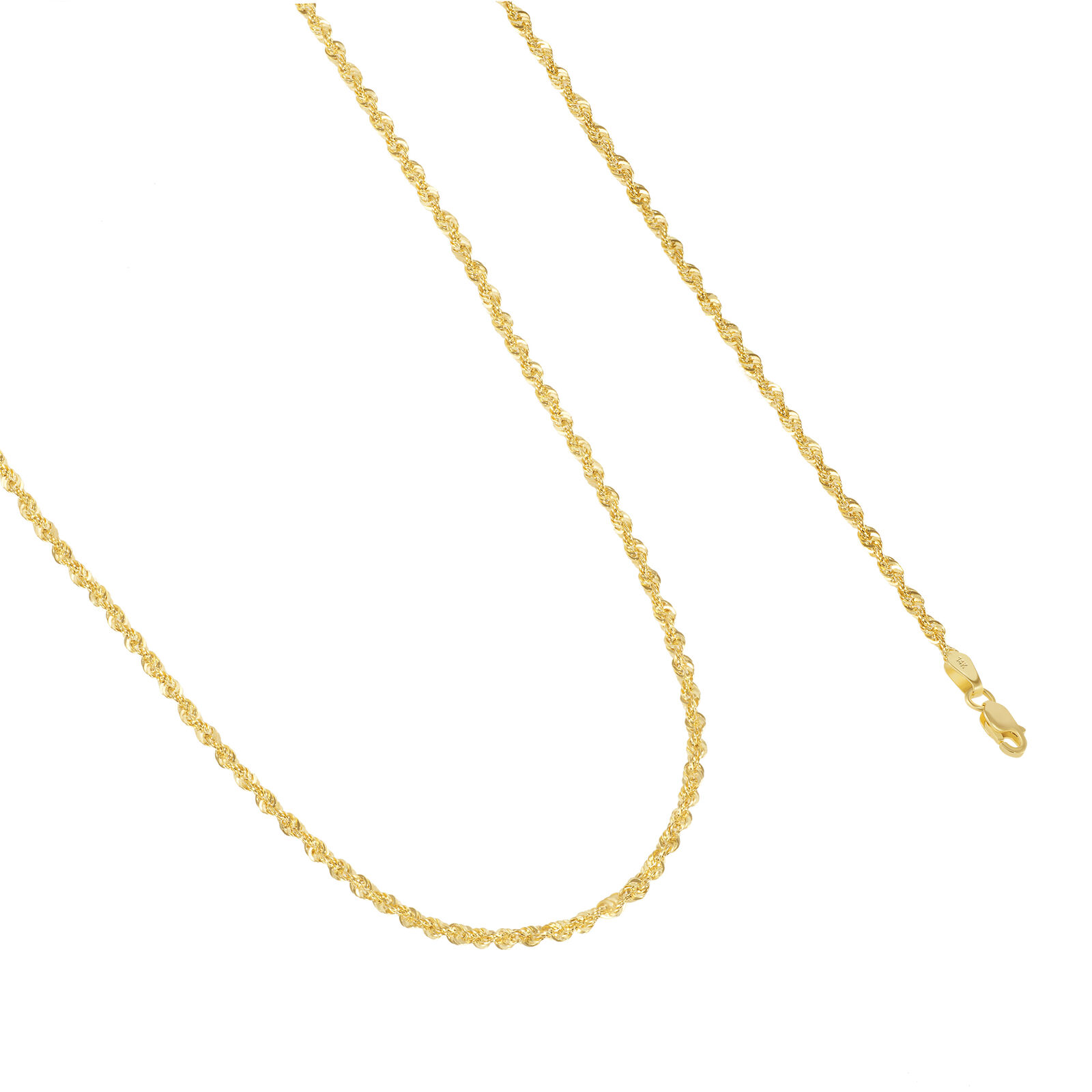【送料無料】14K イエローゴールド ロープチェーン 約2.5mm 約51cm ネックレス ブレスレット JOERODEO 【JACOB＆CO ジェイコブ アンド コー/Aqua Master アクアマスター/Joe Rodeo ジョーロデオ/Techno by JPM テクノバイジェイピーエム 正規品販売店】｜チェルシーストア店 141,952円