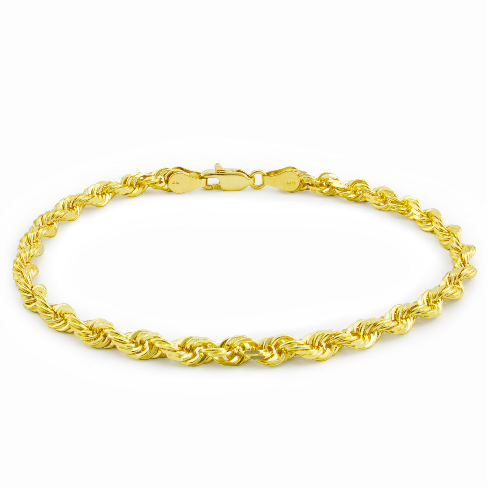 【送料無料】14K イエローゴールド ロープチェーン 約4mm 約20.5cm ネックレス ブレスレット JOERODEO 【JACOB＆CO ジェイコブ アンド コー/Aqua Master アクアマスター/Joe Rodeo ジョーロデオ/Techno by JPM テクノバイジェイピーエム 正規品販売店】｜チェルシーストア店 148,972円