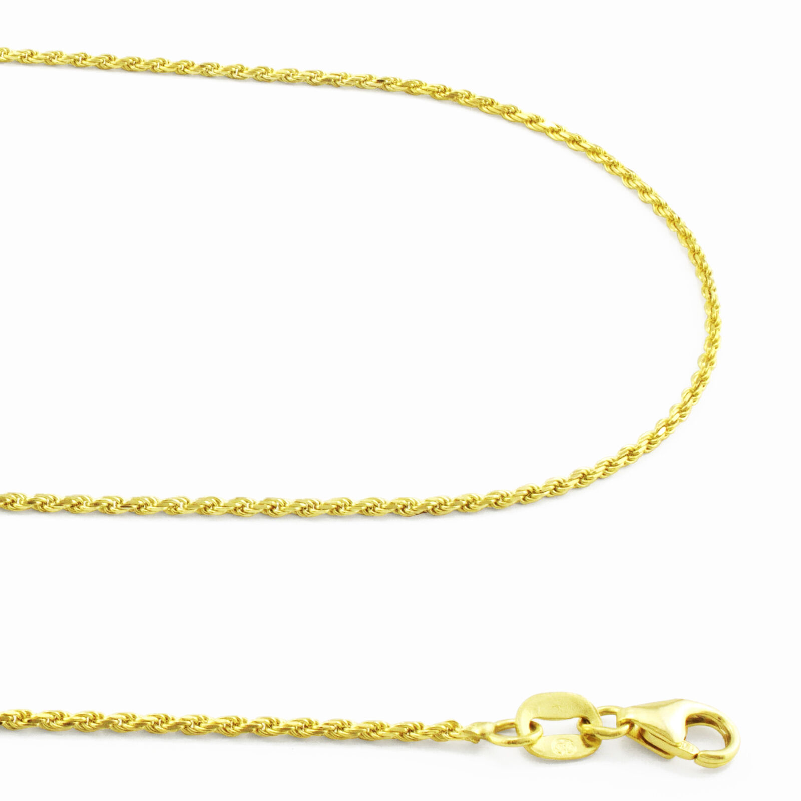 【送料無料】14K イエローゴールド ロープチェーン 約1mm 約51cm ネックレス ブレスレット JOERODEO 【JACOB＆CO ジェイコブ アンド コー/Aqua Master アクアマスター/Joe Rodeo ジョーロデオ/Techno by JPM テクノバイジェイピーエム 正規品販売店】｜チェルシーストア店 149,752円