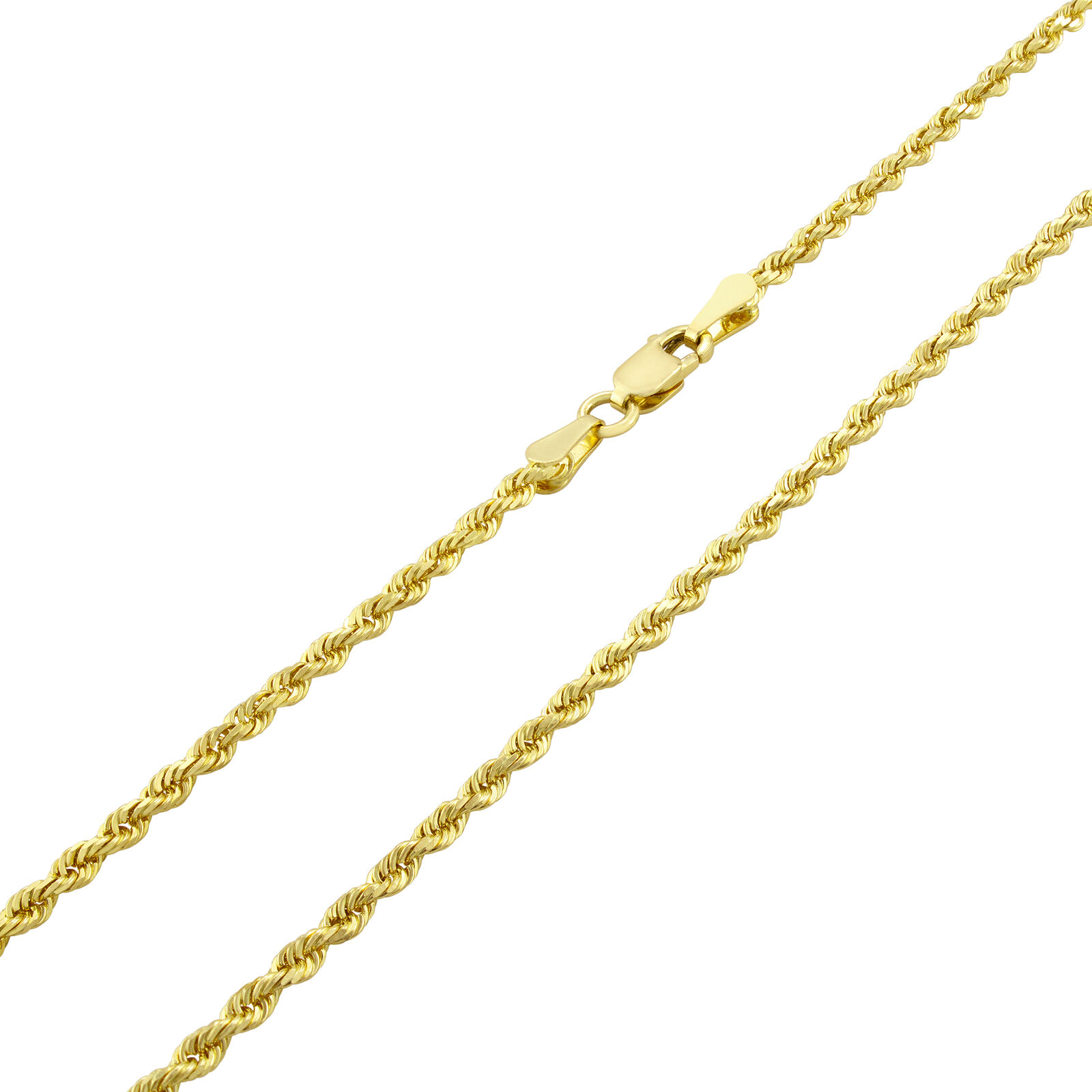 【送料無料】14K イエローゴールド ロープチェーン 約2.5mm 約45.5cm ネックレス ブレスレット JOERODEO 【JACOB＆CO ジェイコブ アンド コー/Aqua Master アクアマスター/Joe Rodeo ジョーロデオ/Techno by JPM テクノバイジェイピーエム 正規品販売店】｜チェルシーストア店 151,312円