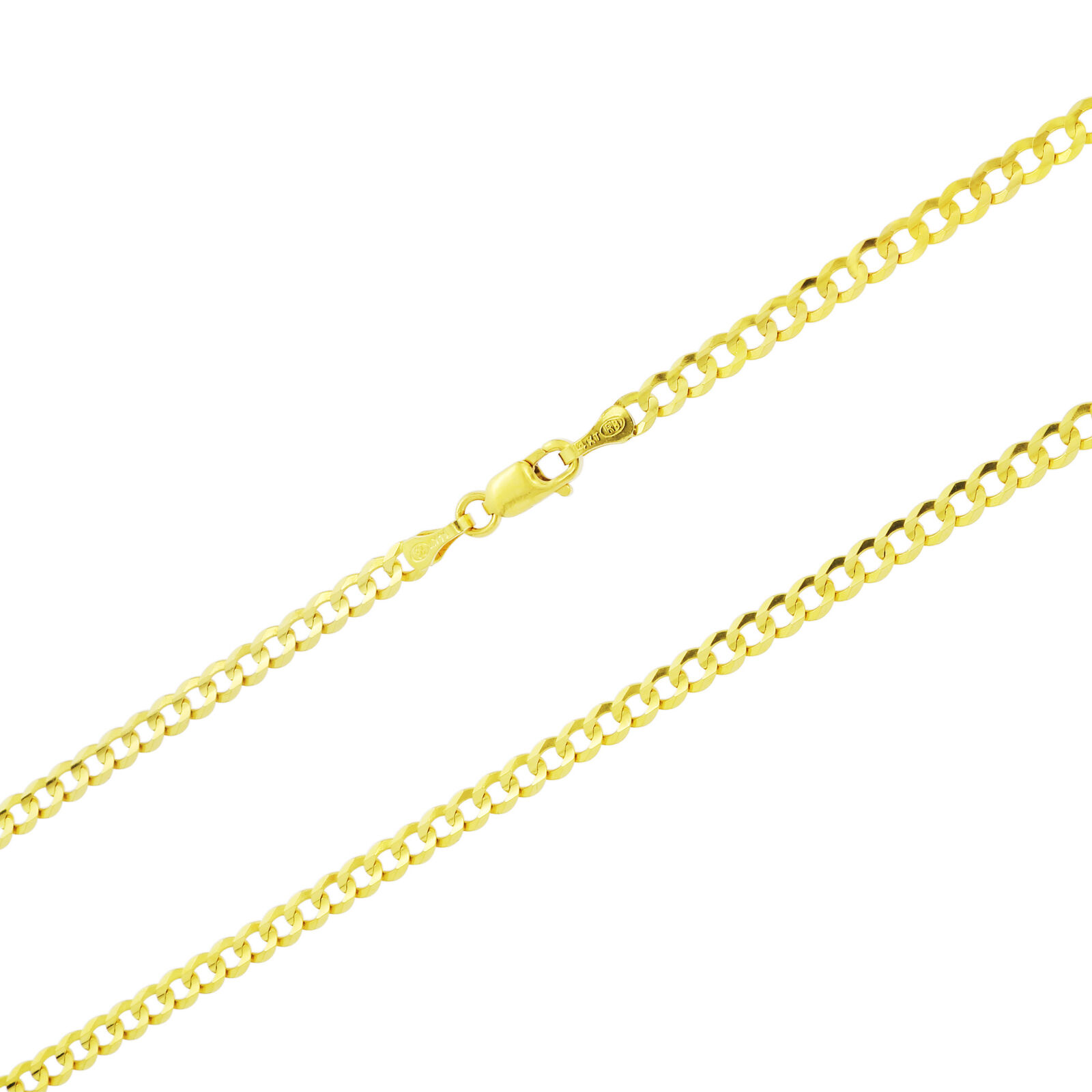 10K イエローゴールド ロープチェーン ネックレス ブレスレット JOERODEO 約3mm 約19cm