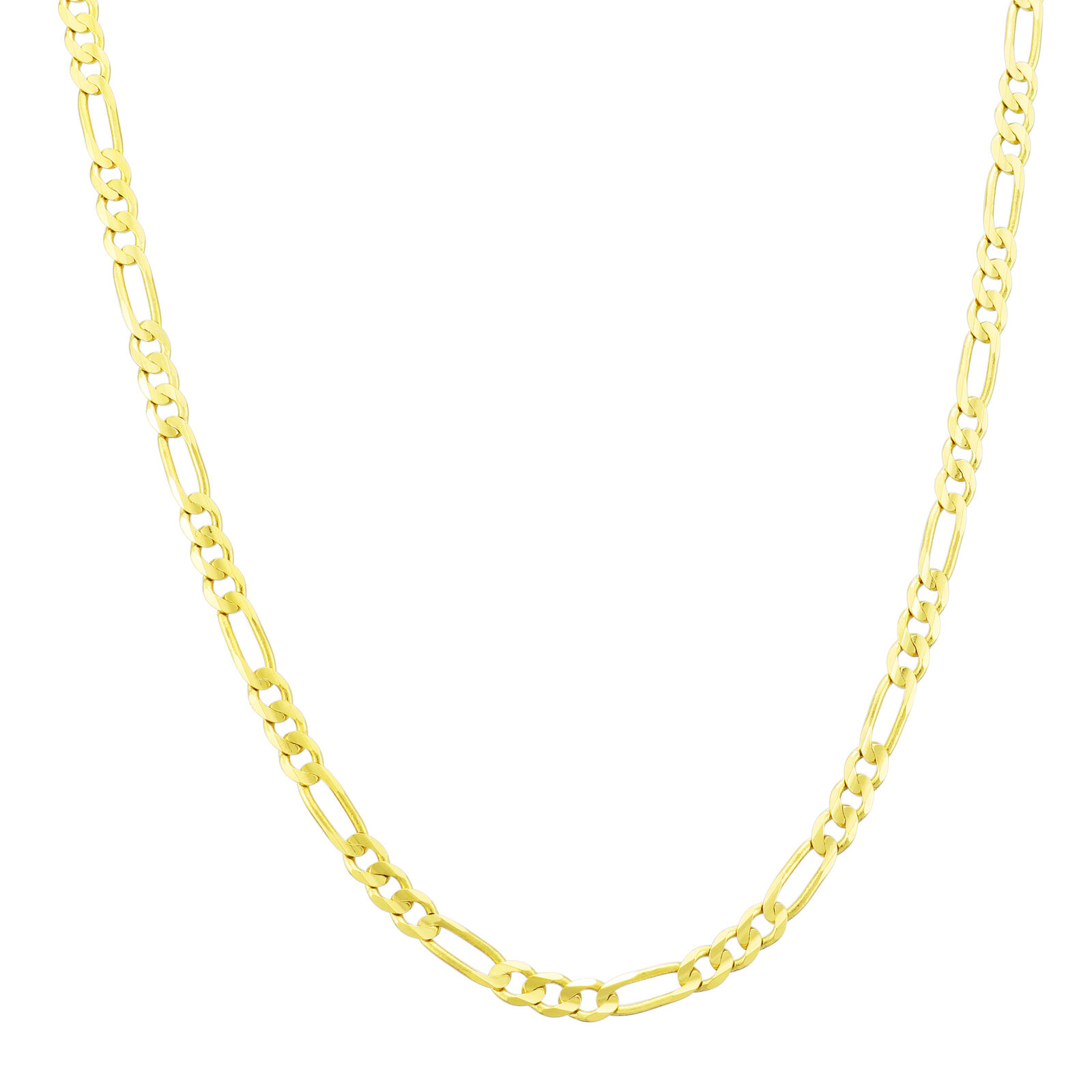【送料無料】14K イエローゴールド フィガロチェーン 約3.5mm 約61cm ネックレス ブレスレット JOERODEO 【JACOB＆CO ジェイコブ アンド コー/Aqua Master アクアマスター/Joe Rodeo ジョーロデオ/Techno by JPM テクノバイジェイピーエム 正規品販売店】