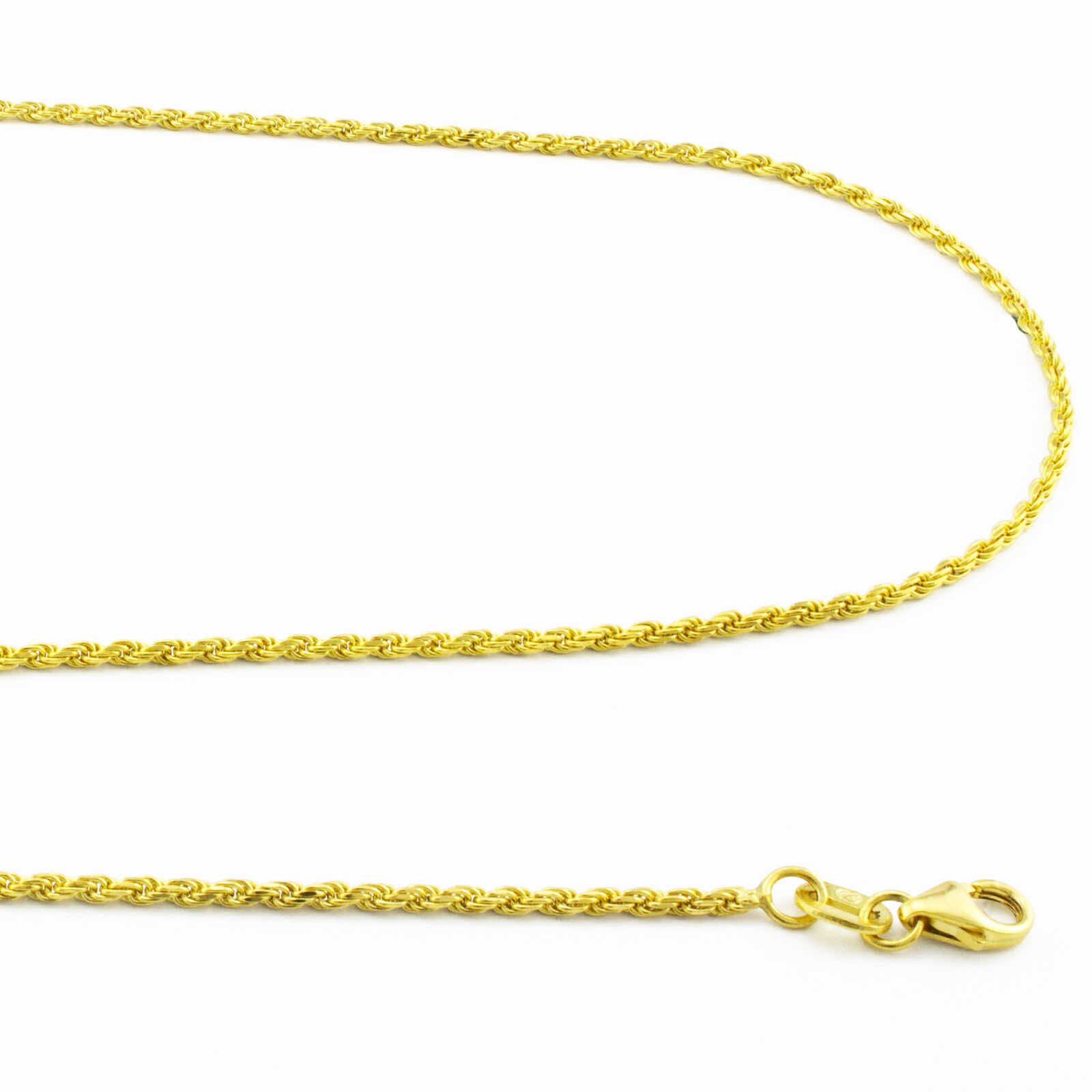 【送料無料】14K イエローゴールド ロープチェーン 約1.5mm 約76cm ネックレス ブレスレット JOERODEO 【JACOB＆CO ジェイコブ アンド コー/Aqua Master アクアマスター/Joe Rodeo ジョーロデオ/Techno by JPM テクノバイジェイピーエム 正規品販売店】