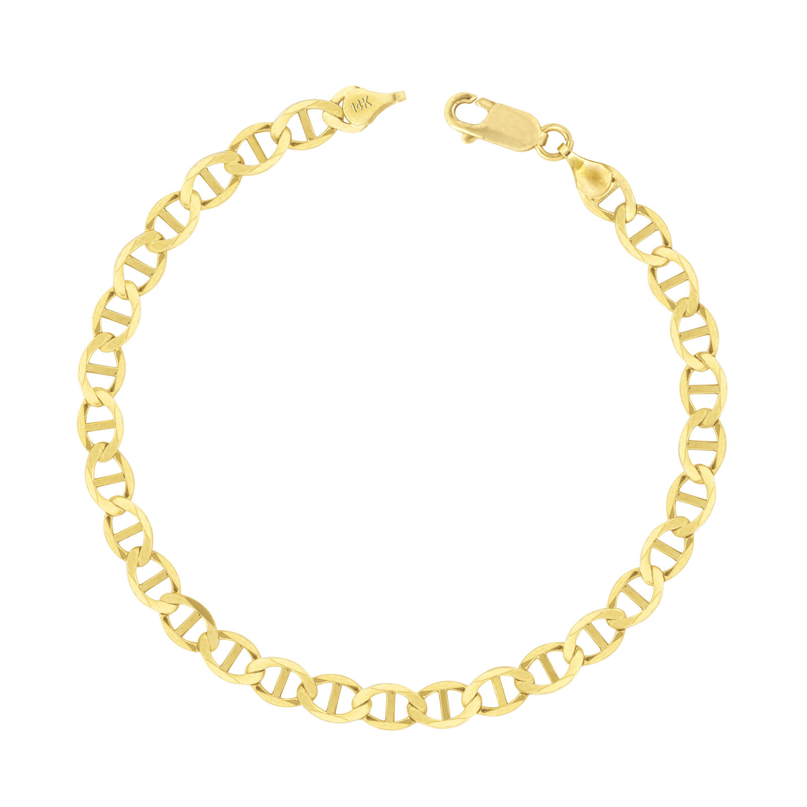 【送料無料】14K イエローゴールド マリーナチェーン 約6mm 約19cm ネックレス ブレスレット JOERODEO 【JACOB＆CO ジェイコブ アンド コー/Aqua Master アクアマスター/Joe Rodeo ジョーロデオ/Techno by JPM テクノバイジェイピーエム 正規品販売店】