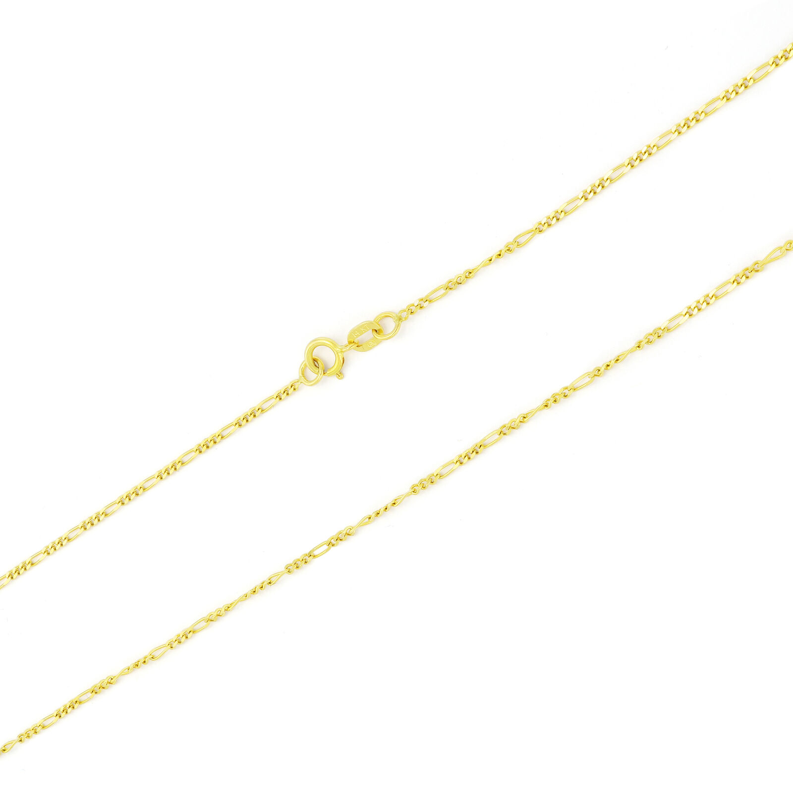 【送料無料】14K イエローゴールド フィガロチェーン 約1.5mm 約51cm ネックレス ブレスレット JOERODEO 【JACOB＆CO ジェイコブ アンド コー/Aqua Master アクアマスター/Joe Rodeo ジョーロデオ/Techno by JPM テクノバイジェイピーエム 正規品販売店】