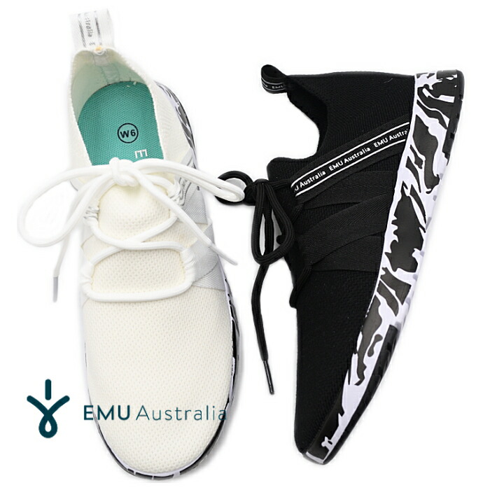 EMU Australia エミュー スニーカー Leura Swirl ストレッチ 快適 痛くない レディース エミュ｜シェルシェ エトワール