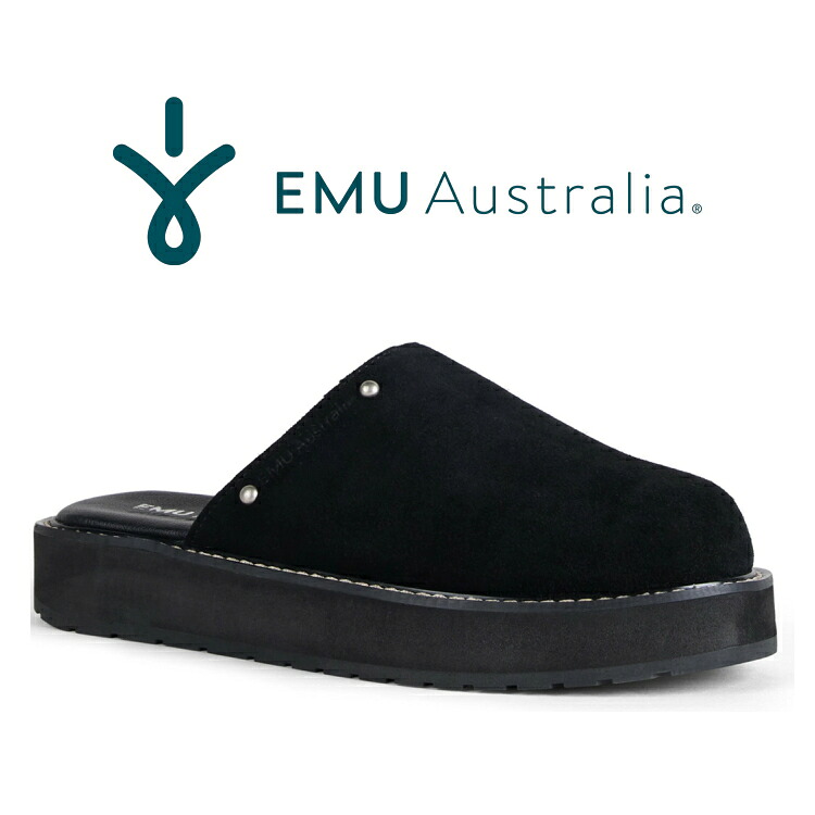 EMU Australia エミュ モックサンダル W13285 Maroo スエード レザー サンダル フラット レディース 靴｜シェルシェ エトワール
