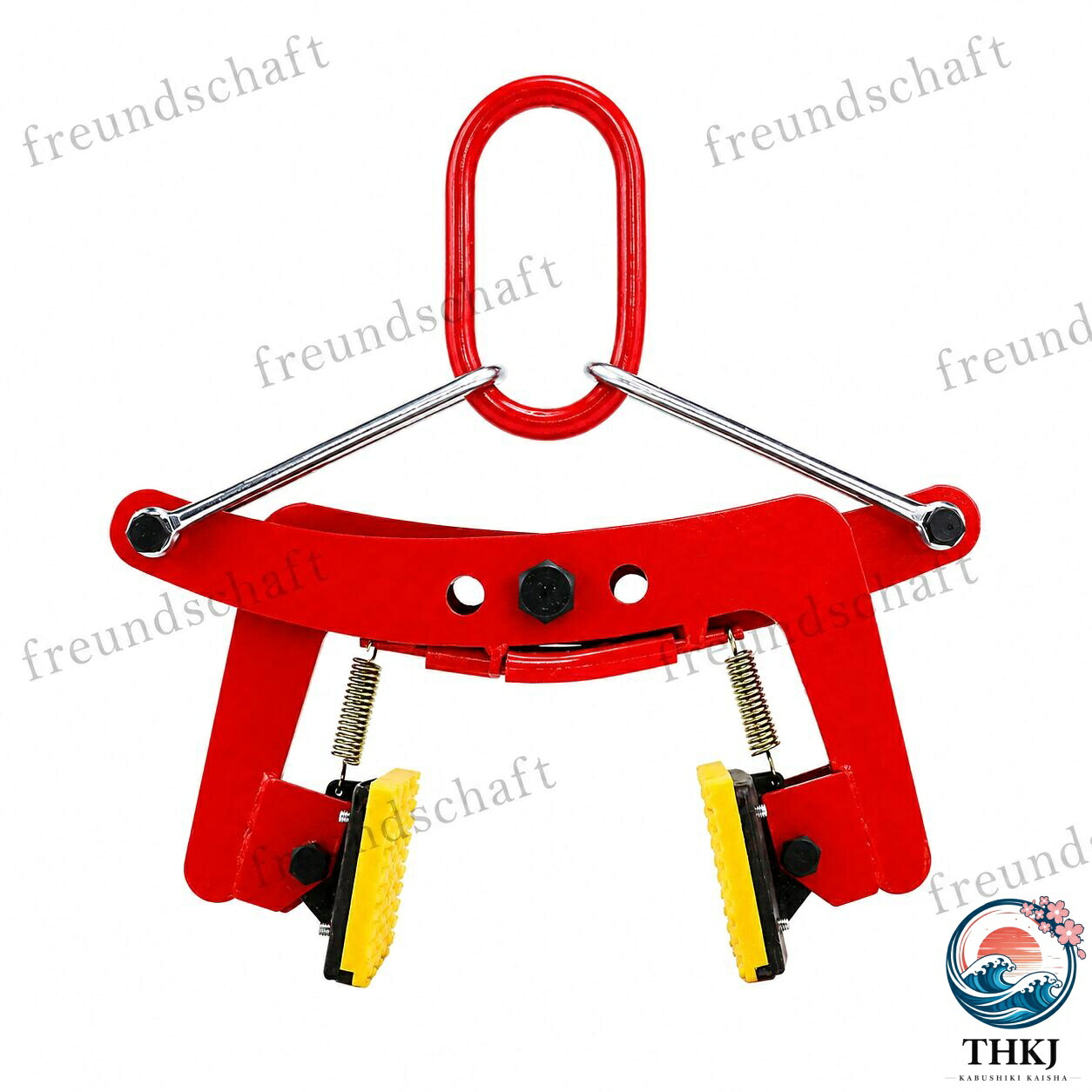 石材クランプ 300KG 石材用クランプ 吊りクランプ 石材吊り具 クランプ 開口幅 100mm-300mm 吊具 石 持ち上げ 石吊りクランプ イーグルクランプ 鉄板吊り具 墓石 吊り リフティングクランプ 100-300mm 耐荷重 300kg|cheriebijou