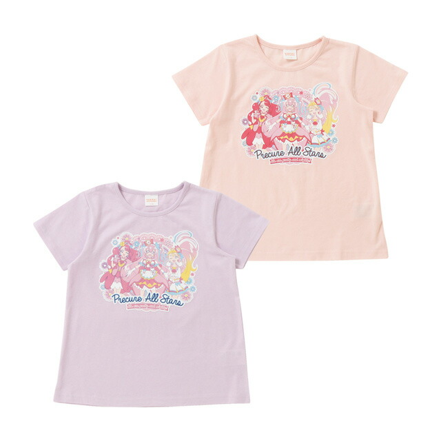 180円 Sale Off 22年 夏物 プリキュアオールスターズ 天竺 半袖ｔシャツ Precure