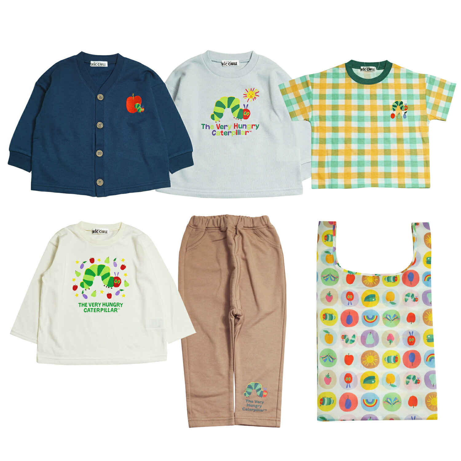 2026年 春物 はらぺこあおむし コーディネートセット 福袋画像