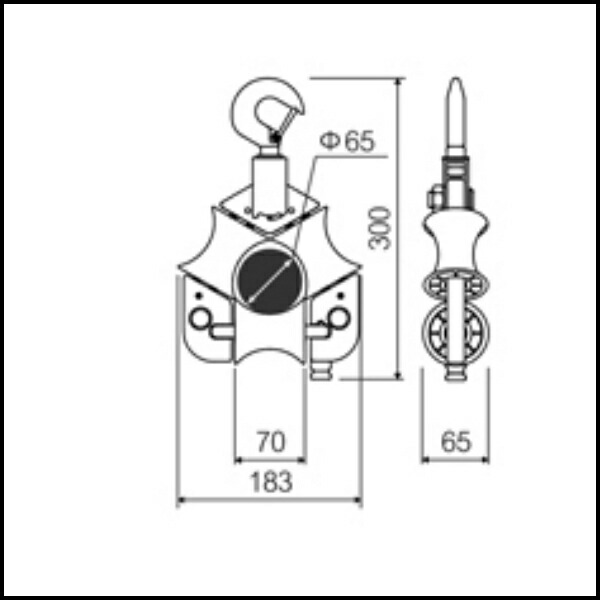 96%OFF!】 育良精機株式会社IKURA TOOLS多目的金車IS3W65 fucoa.cl