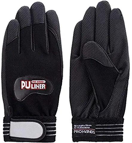 富士グローブ ＰＵライナーα　ＬＬサイズ　 ブラック １０双お買い得ＳＥＴ
