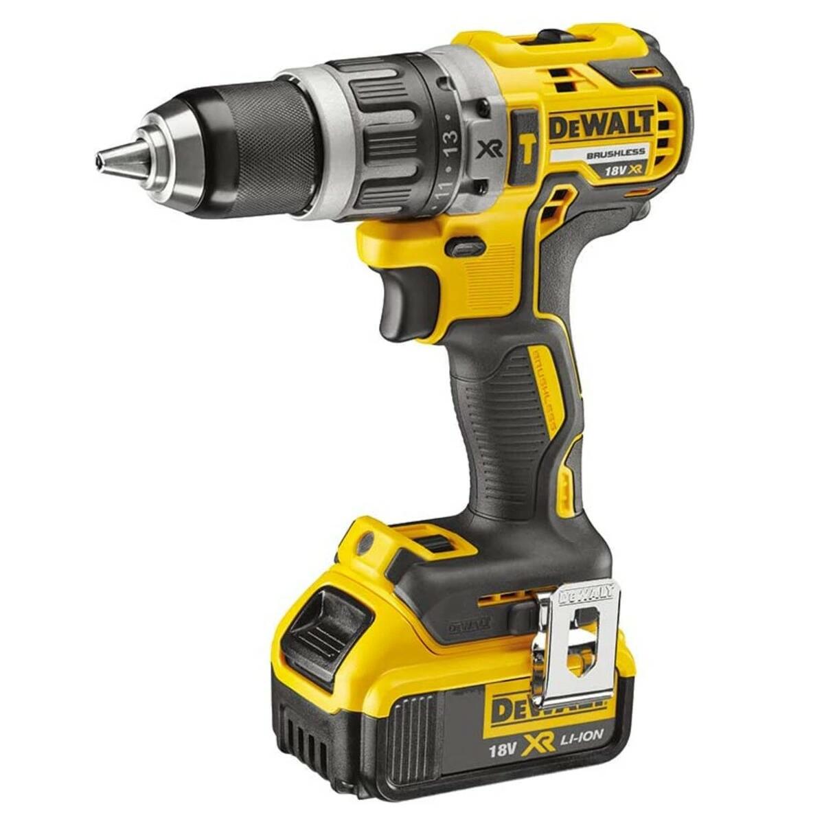 デウォルト DeWALT DCD796M2-JP 18Vブラシレス振動ドリル 決算セール! 10台限定価格 アウトレット商品 B級品ケースに若干傷があります。