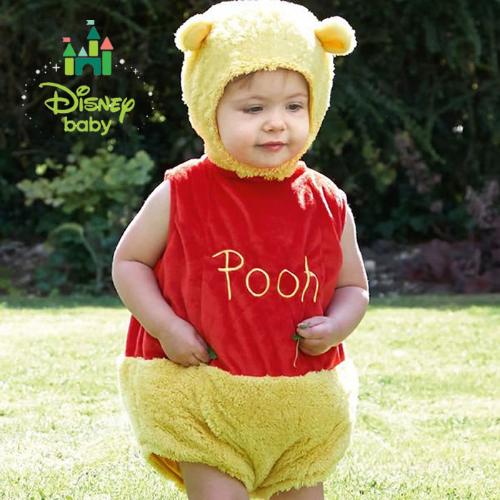 楽天市場 Disney ディズニー プーさん Poohさん ベビー コスチューム ベビー服 着ぐるみ コスプレ かわいい 赤ちゃん 男の子 女の子 ハイクオリティ 6ヶ月 12ヶ月 チェリーベル キッチン