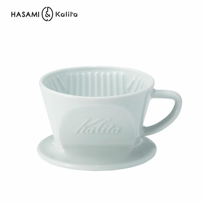 カリタ HA101ドリッパー 陶器 波佐見焼 HASAMI Kalita 三つ穴ドリッパー HA101 1-2人用画像